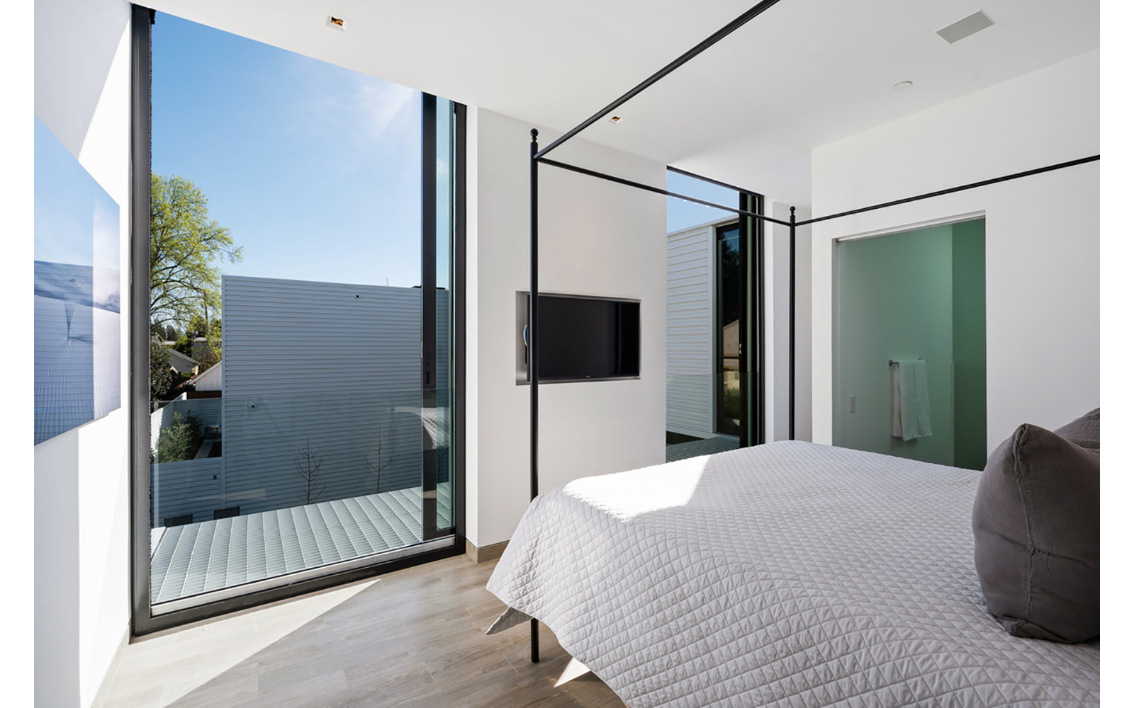 glass pavilions interior image
