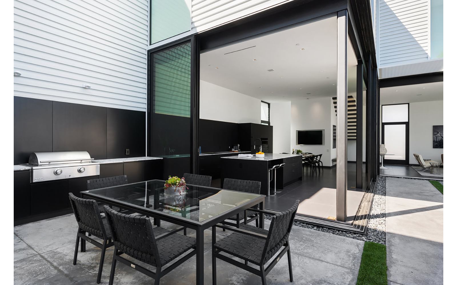 glass pavilions interior image