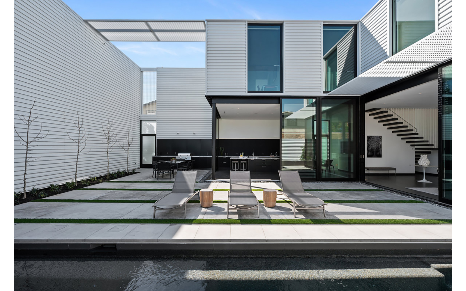 glass pavilions interior image