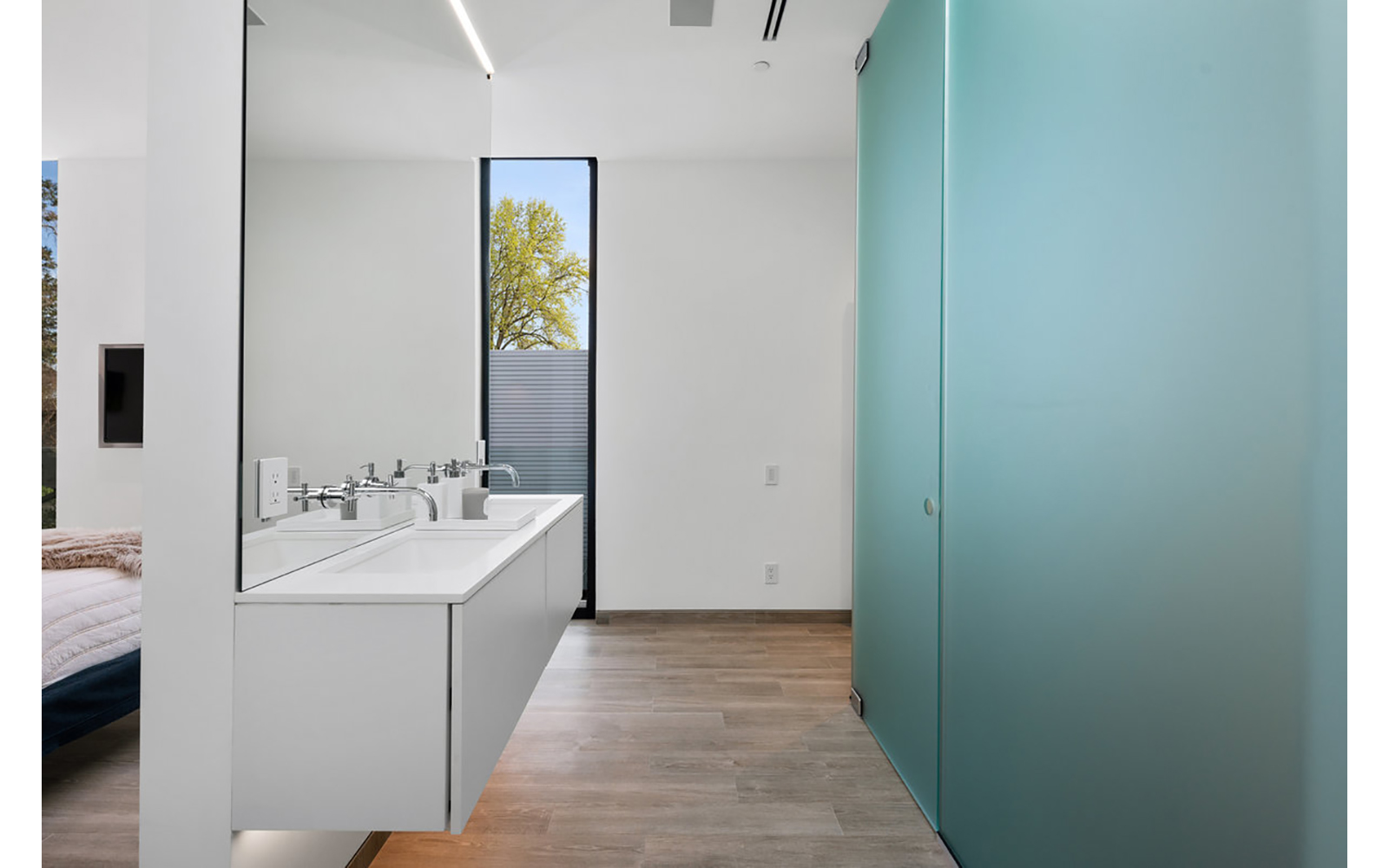 glass pavilions interior image