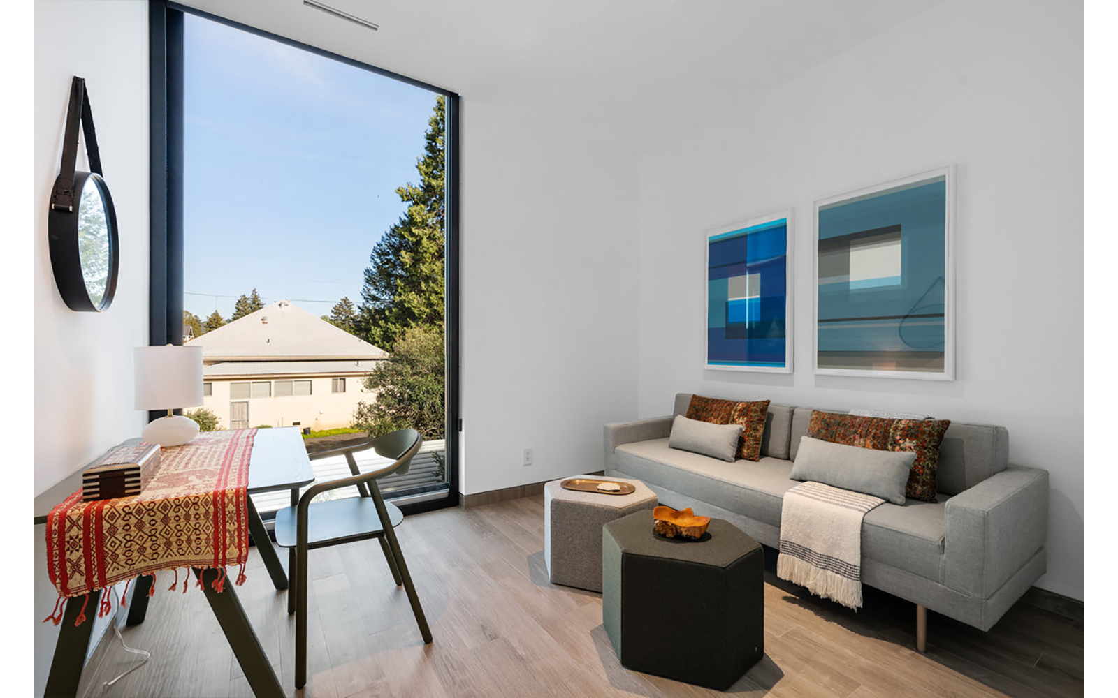 glass pavilions interior image