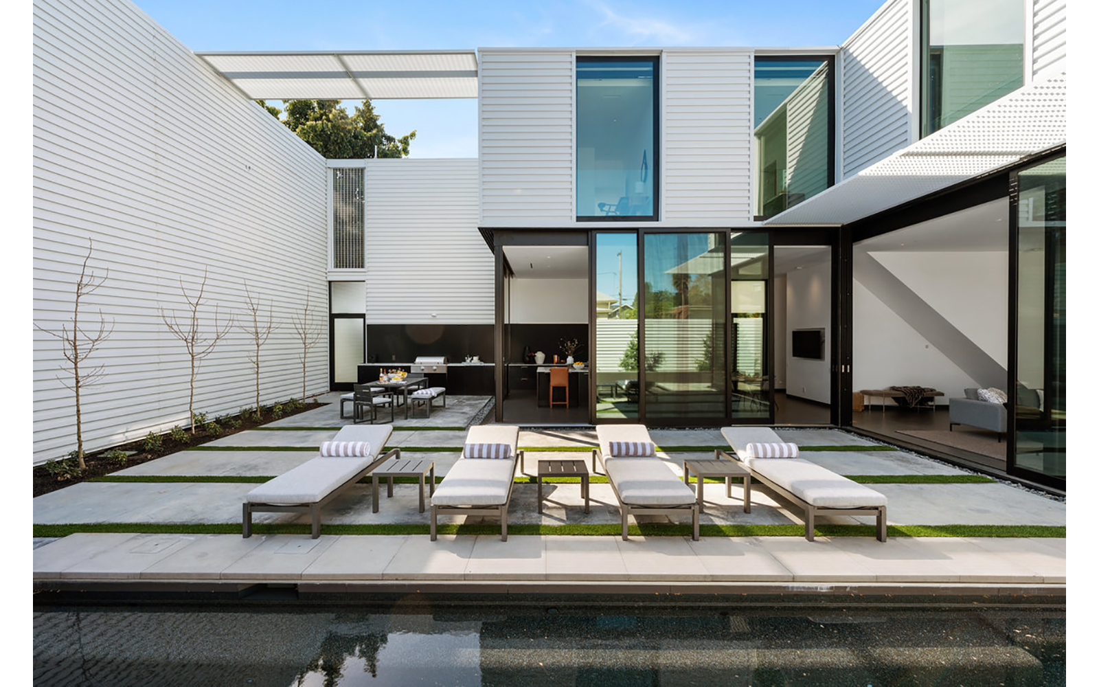 glass pavilions interior image