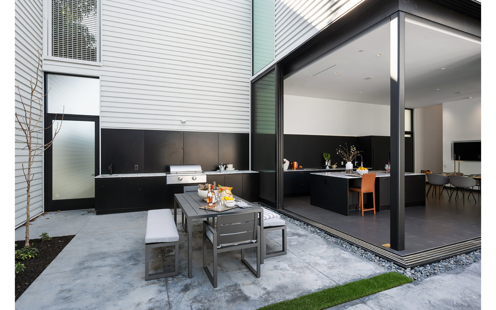 glass pavilions interior image