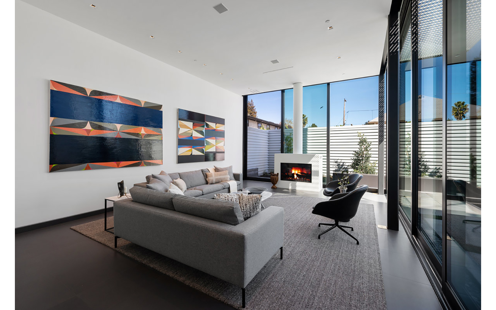 glass pavilions interior image