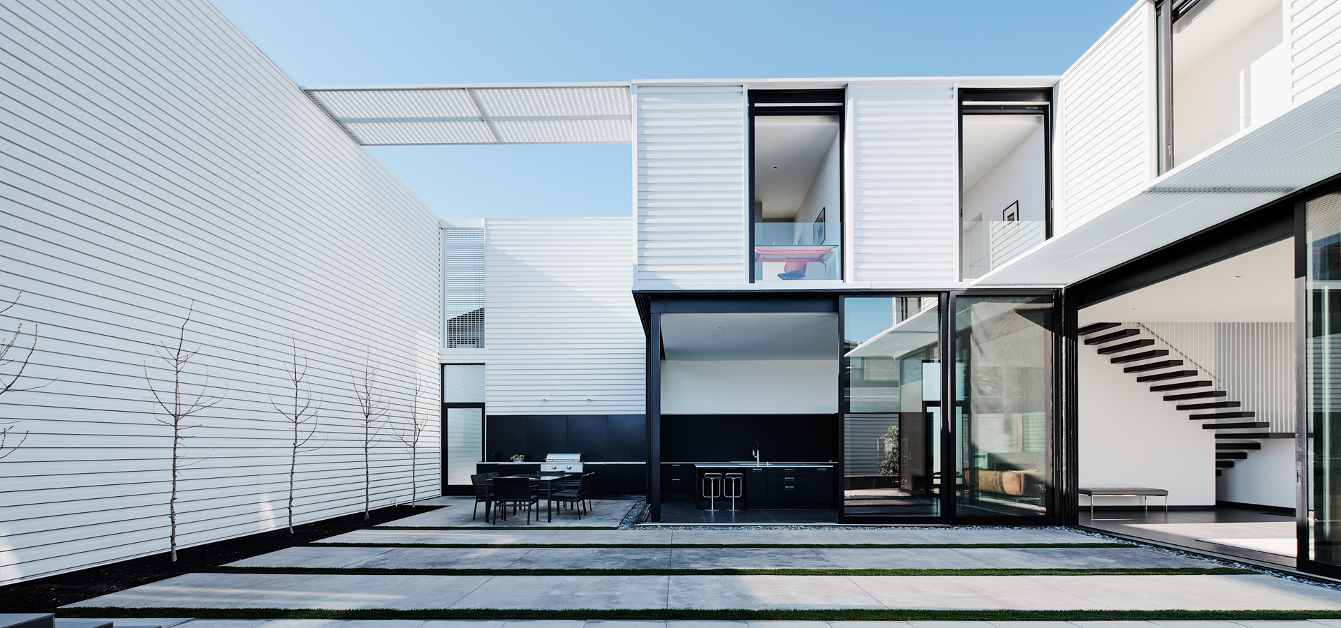 glass pavilions interior shot
